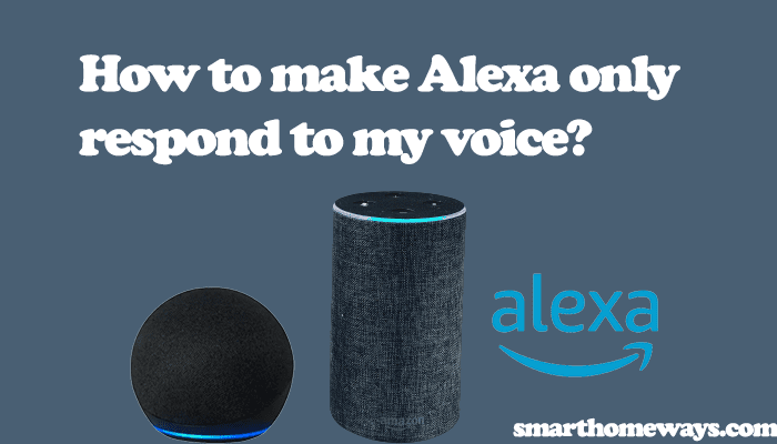 can-i-make-alexa-only-respond-to-my-voice-not-really-but