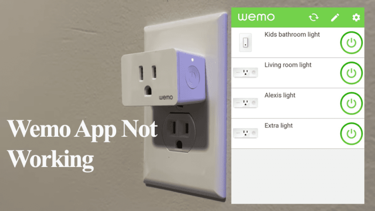 Wemo App Not Working
