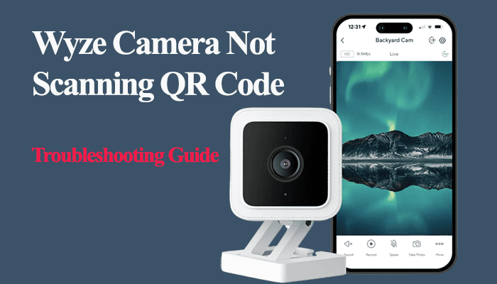 Camera does not scan the QR code – Wyze