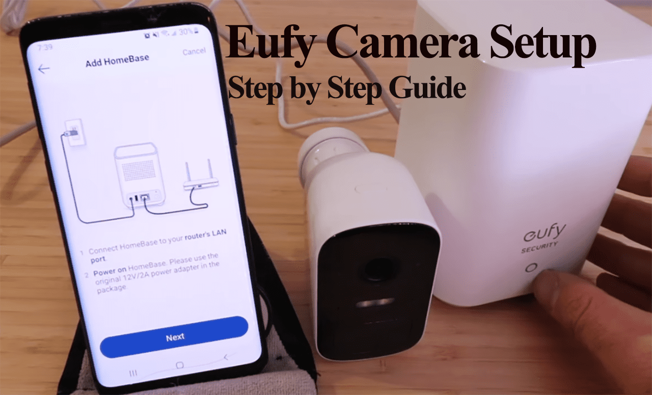 Hvordan kobler jeg EUFY -kameraet mitt til telefonen min?
