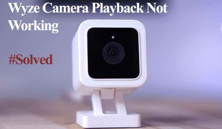 Wyze Playback Not Working