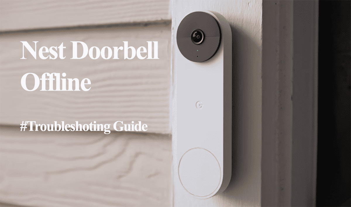 google nest doorbell camera offline