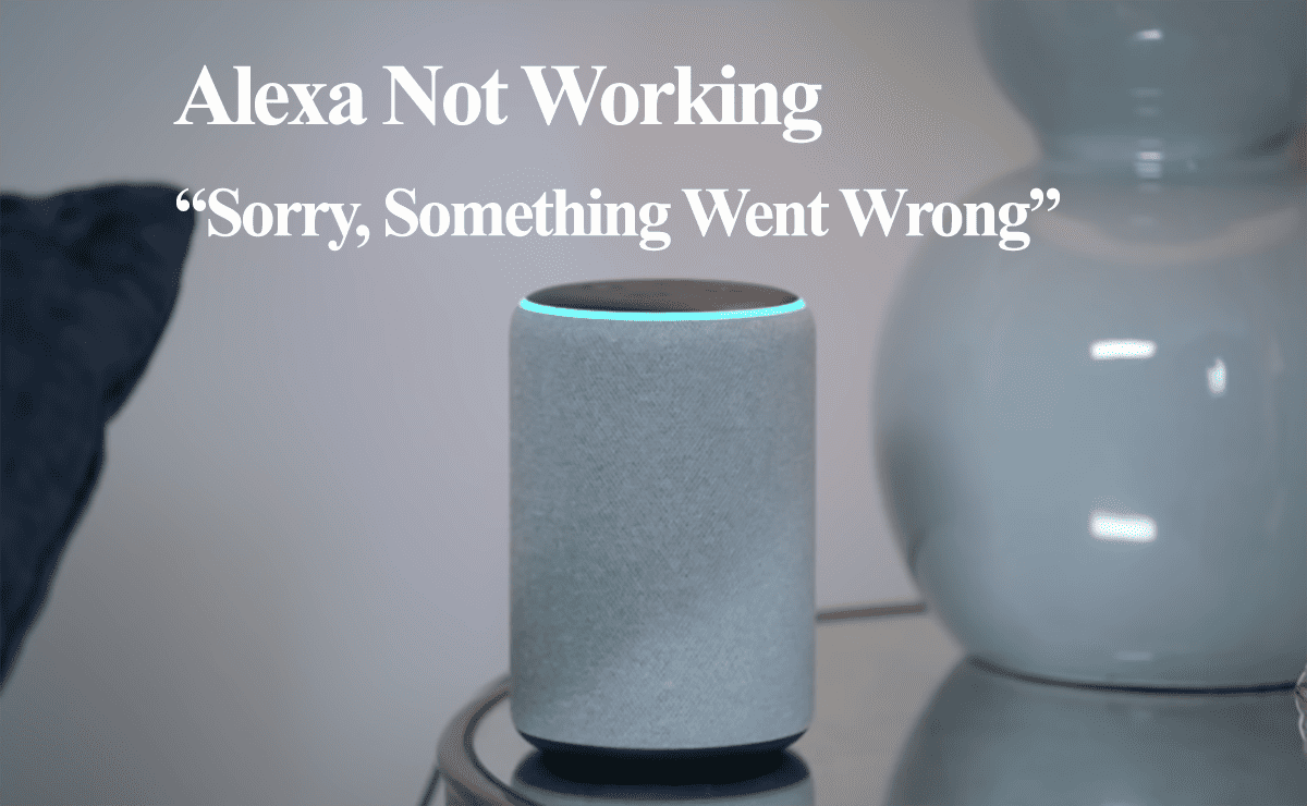 Alexa Not Working (Try These Simple FIXES)- Smart Home Ways