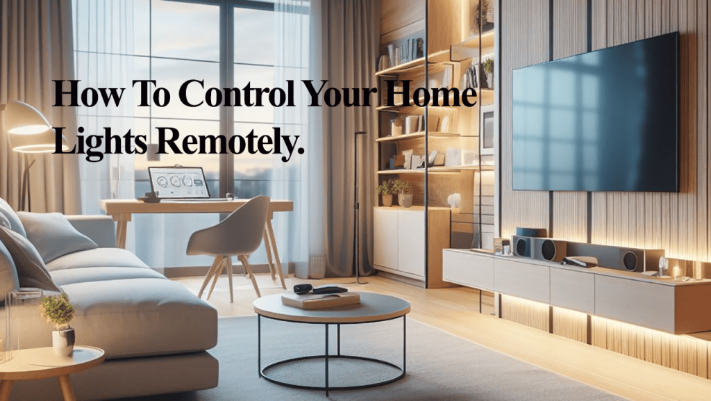 Controlling House Lights Remotely